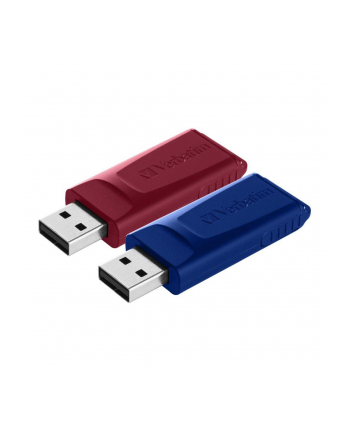 Pendrive Verbatim Store 'n' Go Slider 32GB USB 2.0 (2-pack)