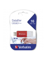 Pendrive Verbatim DataBar 16GB USB 2.0 Red - nr 13