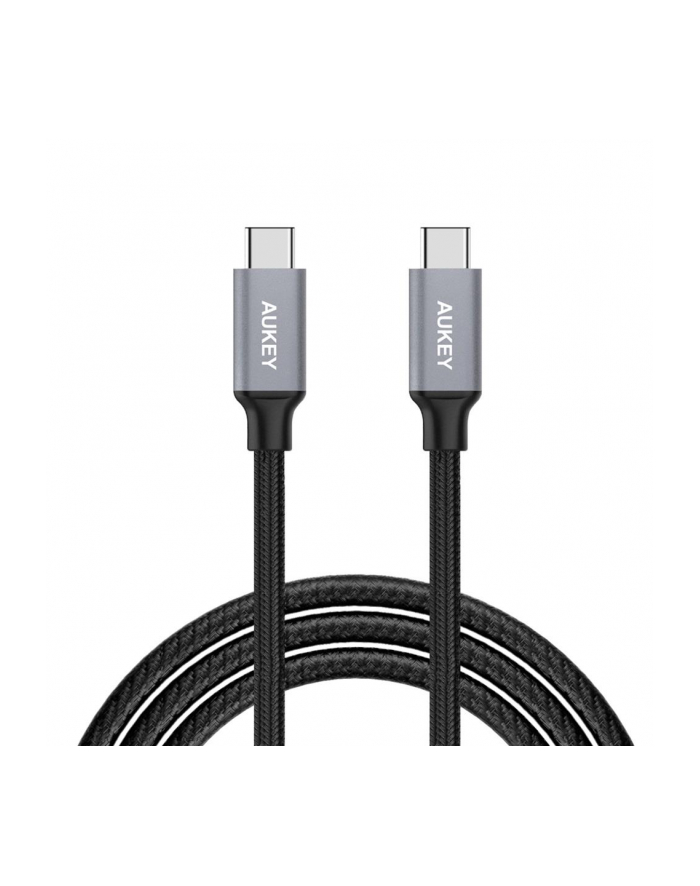 Kabel USB-C Aukey CB-CD6 BK C/C, QC 4.0, m/m, 2m główny