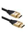 Kabel HDMI QOLTEC v2.1 Ultra High Speed 8K | 60Hz | 28AWG | GOLD | 2m - nr 1