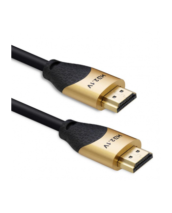 Kabel HDMI QOLTEC v2.1 Ultra High Speed 8K | 60Hz | 28AWG | GOLD | 2m nr 1