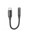 Kabel adapter Usams AU16 USB-C/Jack 3,5mm czarny - nr 1