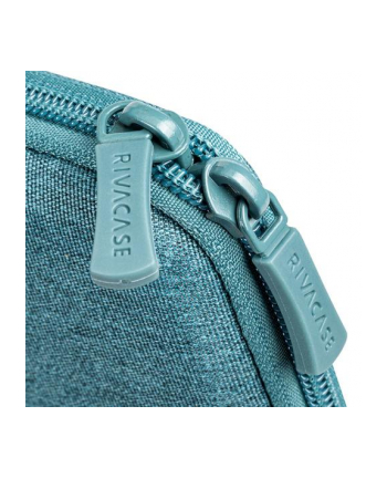 Etui do notebooka 13,3''-14'' RIVACASE Suzuka ECO morski, z ekologicznego, wodoodpornego materiału z recyklingu (rPET)