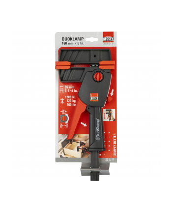 Bessey Zacisk jednoręczny DUO16-8