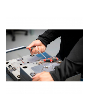 Wiha Zestaw Kluczy Trzpieniowych Comfortgrip Z Rękojeścią T Sześciokątny Trzonem Bocznym Chromowany Matowo 6-Cz. 45620