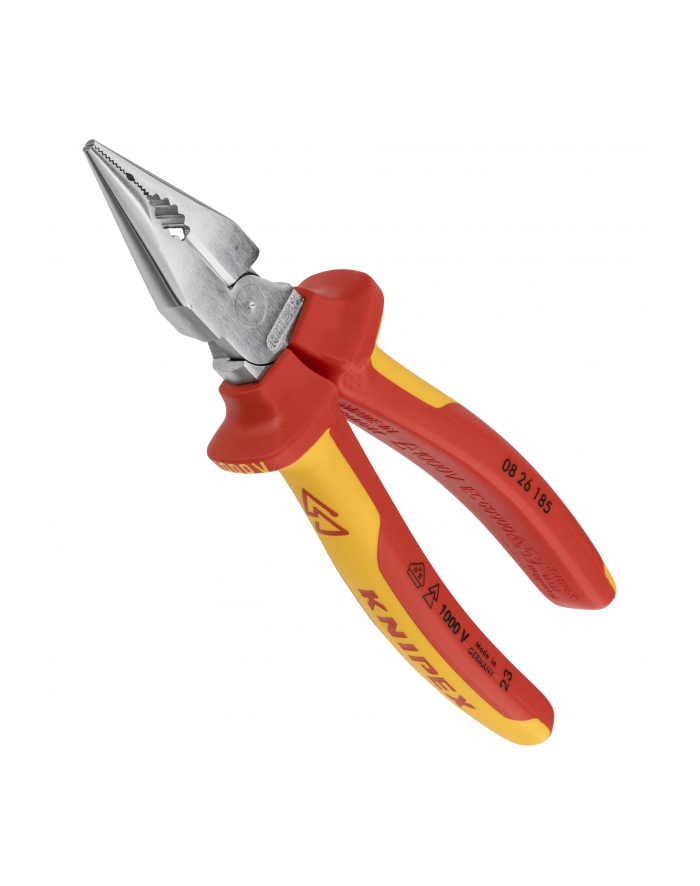 Knipex Szczypce Wielofunkcyjne Uniwersalne Ze Szpiczastymi Szczękami 8 26 185 główny