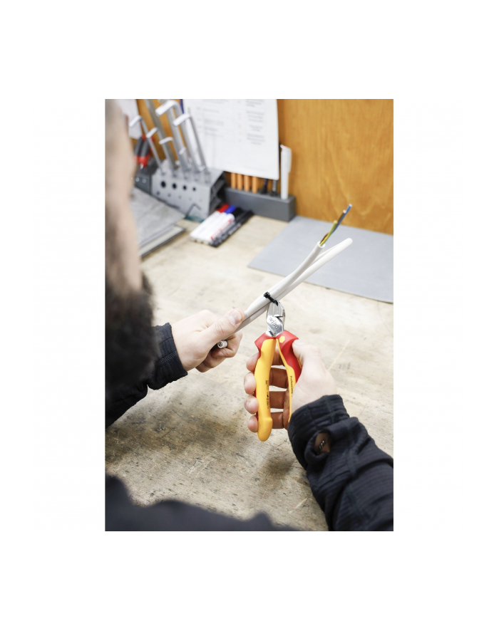 Wiha Cęgi boczne do kabli WH43458 główny