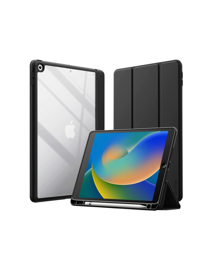 crong Etui iPad 10.2 (2021-2019) z podstawką i schowkiem na Apple Pencil główny