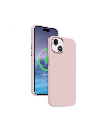 crong Etui Color Cover LUX Magnetic iPhone 15 Plus MagSafe Różowe