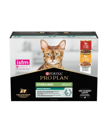 purina nestle Purina Pro Plan Sterilised Wołowina i kurczak Multipack 10x85g