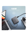 axagon HMC-5HL Wieloportowy hub 2x USB-A, 4K HDMI, GLAN, USB 3.2 Gen 1, PD 100W, 15cm USB-C kabel - nr 20