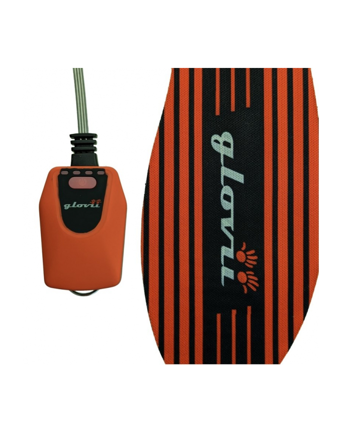 GLOVII OGRZEWANE, STEROWANE APLIKACJĄ, WKŁADKI NARCIARSKIE, W ZESTAWIE BATERIE Z UCHWYTEM NA BUTY NARCIARSKIE GW4U główny