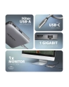 axagon HMC-5HL Wieloportowy hub 2x USB-A, 4K HDMI, GLAN, USB 3.2 Gen 1, PD 100W, 15cm USB-C kabel - nr 13