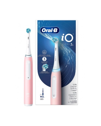 Szczoteczka magnetyczna Braun OralB iO 3N Blush Pink nr 1