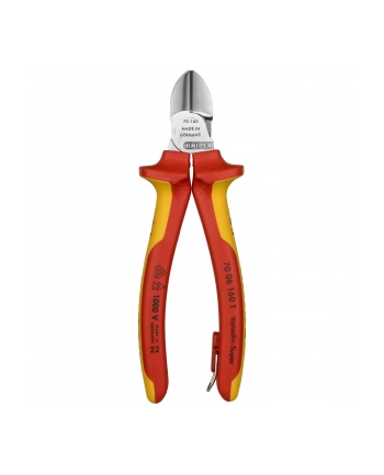 Knipex Szczypce tnące boczne z uchwytem zabezpieczającym (7006160T) nr 2