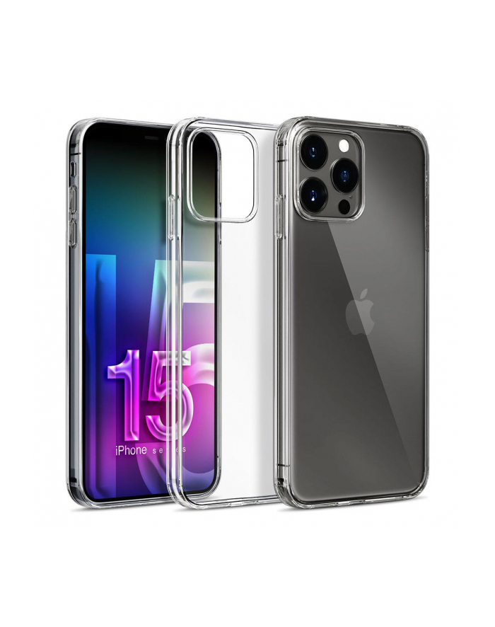 3mk pczerwonyection Etui na telefon 3mk do Apple iPhone 15 Pro - przezroczyste główny