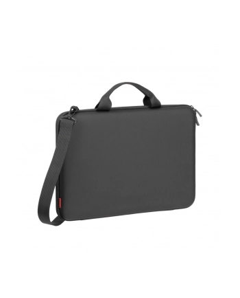 Etui do notebooka 14'' RIVACASE Antishock, twarde, z uchwytami i paskiem, z materiału wodoodpornego, czarne nr 1