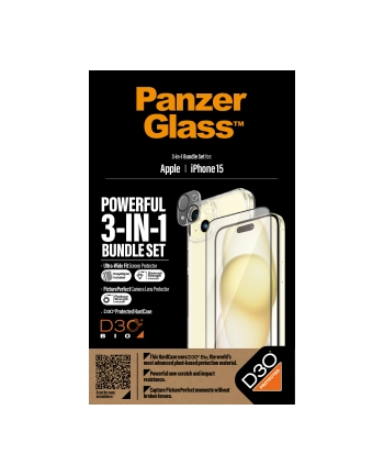 Panzerglass Etui Hardcase Do Apple Iphone 15 Przezroczysty Szkło Hartowane Ultra Wide Fit Na Obiektyw Pictureperfect Lens Darmow nr 1