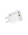 natec Ładowarka sieciowa Ribera 1x USB-A + 1x USB-C 20W Biała - nr 9