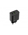 natec Ładowarka sieciowa Ribera 1x USB-A + 1x USB-C 20W Czarna - nr 2