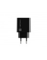 natec Ładowarka sieciowa Ribera 1x USB-A + 1x USB-C 20W Czarna - nr 3