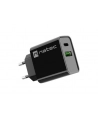 natec Ładowarka sieciowa Ribera 1x USB-A + 1x USB-C 20W Czarna - nr 9