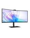 samsung Monitor 34 cale LS34C652VAUXEN VA 3440x1440 UWQHD 21:9 1xHDMI 1xDP 1xUSB-C (90W) 2xUSB 3.0 LAN (RJ45) 5ms HAS Webcam głośniki zakrzywiony 3yrs on-site - nr 16