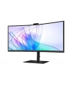 samsung Monitor 34 cale LS34C652VAUXEN VA 3440x1440 UWQHD 21:9 1xHDMI 1xDP 1xUSB-C (90W) 2xUSB 3.0 LAN (RJ45) 5ms HAS Webcam głośniki zakrzywiony 3yrs on-site - nr 17