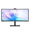 samsung Monitor 34 cale LS34C652VAUXEN VA 3440x1440 UWQHD 21:9 1xHDMI 1xDP 1xUSB-C (90W) 2xUSB 3.0 LAN (RJ45) 5ms HAS Webcam głośniki zakrzywiony 3yrs on-site - nr 1
