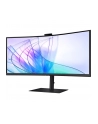 samsung Monitor 34 cale LS34C652VAUXEN VA 3440x1440 UWQHD 21:9 1xHDMI 1xDP 1xUSB-C (90W) 2xUSB 3.0 LAN (RJ45) 5ms HAS Webcam głośniki zakrzywiony 3yrs on-site - nr 23