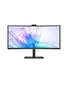 samsung Monitor 34 cale LS34C652VAUXEN VA 3440x1440 UWQHD 21:9 1xHDMI 1xDP 1xUSB-C (90W) 2xUSB 3.0 LAN (RJ45) 5ms HAS Webcam głośniki zakrzywiony 3yrs on-site - nr 50