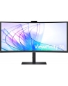 samsung Monitor 34 cale LS34C652VAUXEN VA 3440x1440 UWQHD 21:9 1xHDMI 1xDP 1xUSB-C (90W) 2xUSB 3.0 LAN (RJ45) 5ms HAS Webcam głośniki zakrzywiony 3yrs on-site - nr 69