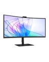 samsung Monitor 34 cale LS34C652VAUXEN VA 3440x1440 UWQHD 21:9 1xHDMI 1xDP 1xUSB-C (90W) 2xUSB 3.0 LAN (RJ45) 5ms HAS Webcam głośniki zakrzywiony 3yrs on-site - nr 83