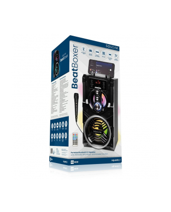 squeak Głośnik Bluetooth 5.1 z karaoke 20W SQ1000 Beatboxer