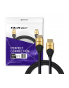 qoltec Kabel HDMI v2.1 Ultra High Speed 8K | 60Hz | 30AWG | 1m Złoty - nr 4