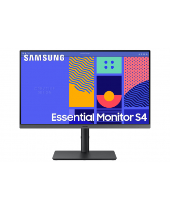 samsung Monitor 24 cale LS24C430GAUXEN IPS 1920x1080 FHD 16:9 1xD-sub 1xHDMI 1xDP 4xUSB 3.0 4ms 100Hz HAS+PIVOT płaski 3 lata on-site