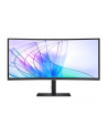 samsung Monitor 34 cale LS34C652VAUXEN VA 3440x1440 UWQHD 21:9 1xHDMI 1xDP 1xUSB-C (90W) 2xUSB 3.0 LAN (RJ45) 5ms HAS Webcam głośniki zakrzywiony 3yrs on-site - nr 22