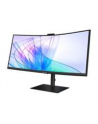 samsung Monitor 34 cale LS34C652VAUXEN VA 3440x1440 UWQHD 21:9 1xHDMI 1xDP 1xUSB-C (90W) 2xUSB 3.0 LAN (RJ45) 5ms HAS Webcam głośniki zakrzywiony 3yrs on-site - nr 34