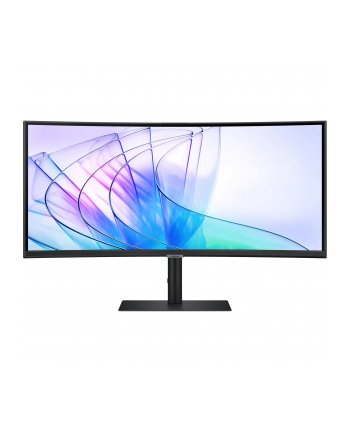 samsung Monitor 34 cale LS34C652VAUXEN VA 3440x1440 UWQHD 21:9 1xHDMI 1xDP 1xUSB-C (90W) 2xUSB 3.0 LAN (RJ45) 5ms HAS Webcam głośniki zakrzywiony 3yrs on-site