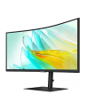 samsung Monitor 34 cale LS34C652UAUXEN VA 3440x1440 UWQHD 21:9 1xHDMI 1xDP 1xUSB-C(90W) 3xUSB 3.0 LAN (RJ45) 5ms 100Hz HAS+PIVOT zakrzywiony głośniki 3Y OS - nr 21