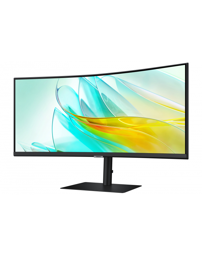 samsung Monitor 34 cale LS34C652UAUXEN VA 3440x1440 UWQHD 21:9 1xHDMI 1xDP 1xUSB-C(90W) 3xUSB 3.0 LAN (RJ45) 5ms 100Hz HAS+PIVOT zakrzywiony głośniki 3Y OS główny