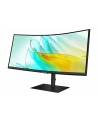 samsung Monitor 34 cale LS34C652UAUXEN VA 3440x1440 UWQHD 21:9 1xHDMI 1xDP 1xUSB-C(90W) 3xUSB 3.0 LAN (RJ45) 5ms 100Hz HAS+PIVOT zakrzywiony głośniki 3Y OS - nr 21