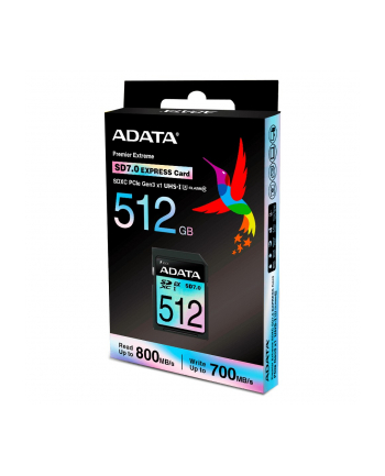 adata Karta pamięci SDXC 512GB SD Express 7.0 800/700MB/s nr 1
