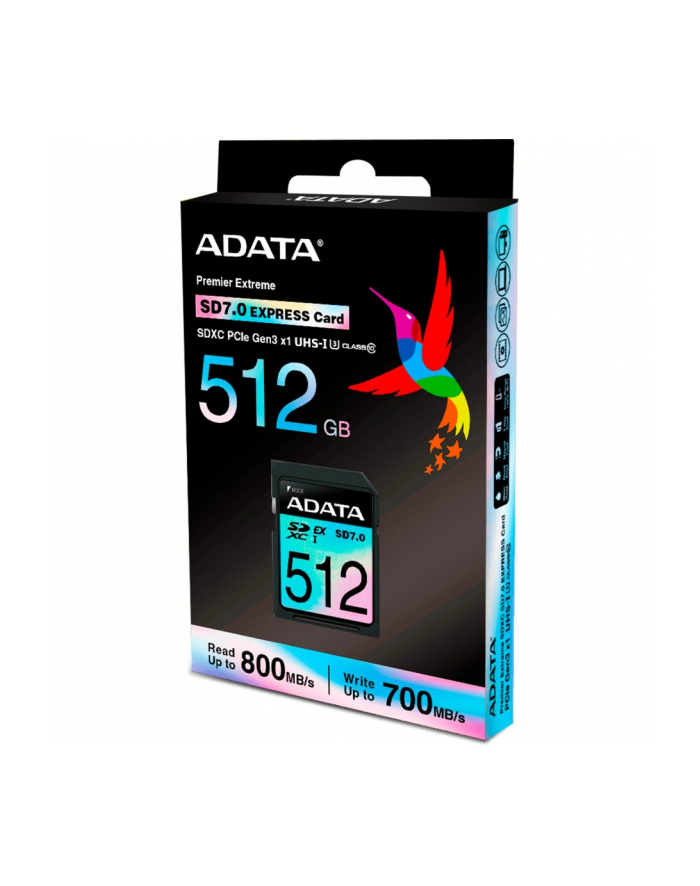 adata Karta pamięci SDXC 512GB SD Express 7.0 800/700MB/s główny