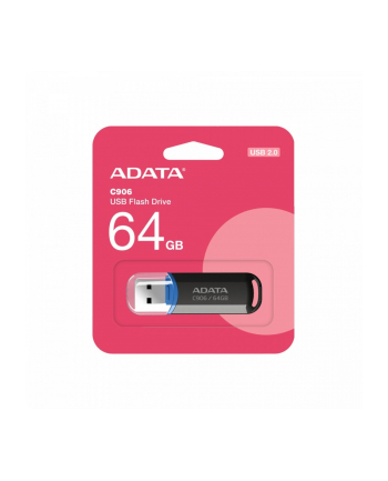 adata Pendrive C906 64GB USB2.0 czarny