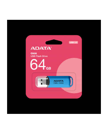 adata Pendrive C906 64GB USB2.0 niebieski