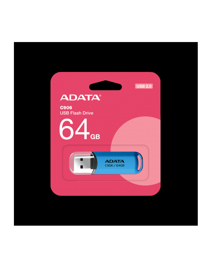 adata Pendrive C906 64GB USB2.0 niebieski główny