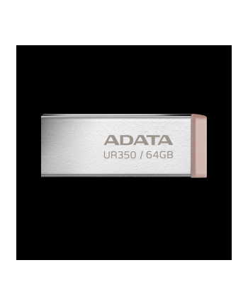 adata Pendrive UR350 64GB USB3.2 Gen2 Metal brązowy