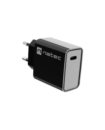 natec Ładowarka sieciowa Ribera 1x USB-C 20W Czarna