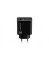natec Ładowarka sieciowa Ribera 1x USB-A + 1x USB-C 20W Czarna - nr 12